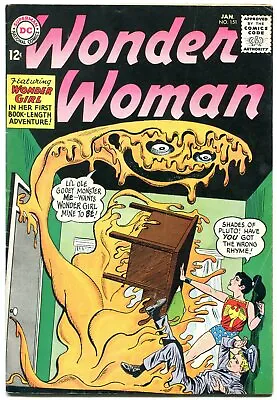 Buy WONDER WOMAN #151 1964-WONDER GIRL-DC SILVER AGE-VG Plus VG+ • 59.13£
