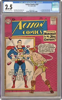 Buy Action Comics #267 CGC 2.5 1960 4387410001 • 70.36£