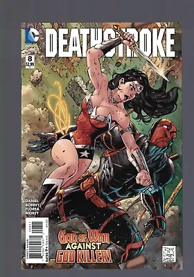Buy DC Comics Deathstroke No. 8 Vs Wonder Woman New 52!  September 2015  $2.99 USA • 4.49£