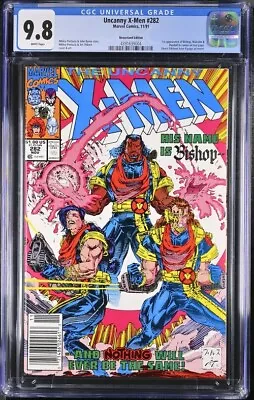 Buy Uncanny X-Men #282 (Marvel 1991) 1st Cable! - CGC 9.8 - White Pages - Newsstand! • 321.26£