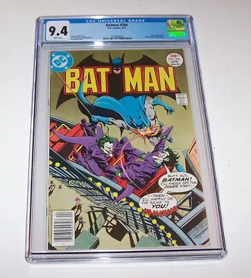 Buy Batman #286 - DC 1977 Bronze Age Issue - CGC NM 9.4 - Joker Cover And Story • 193.53£