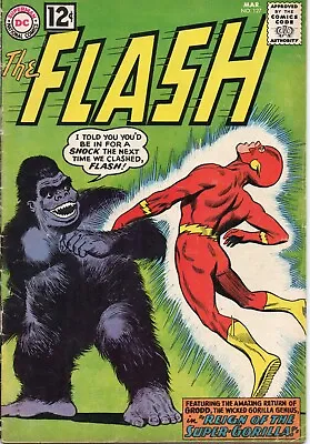 Buy The Flash #127 March 1962 Silver Age Comic Book 7.5 VF- • 88.35£