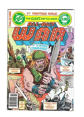 Buy All-out War #1: Cleaned: Pressed: Bagged: Boarded! FN-VF 7.0 • 7.97£