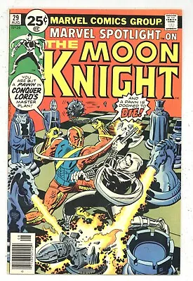 Buy Marvel Spotlight 29 FN+ Moon Knight App! Conquer Lord Jack Kirby 1976 Comic R476 • 19.72£