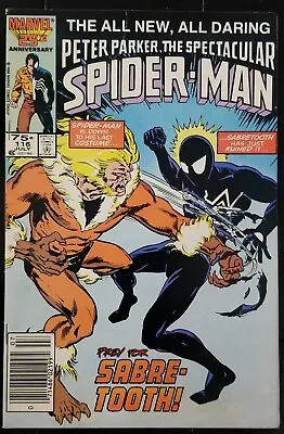 Buy 1ST APPEARANCE OF FORIEGNER -Spectacular Spider-Man #116 -Newsstand Variant • 15.88£