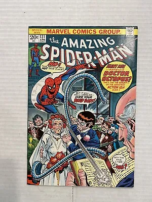 Buy Amazing Spider-Man 131 Last 20 Cent Issue 1974 Doc  Ock , Hammerhead, MVS Intact • 42.90£