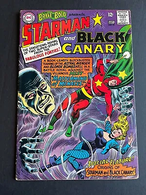 Buy Brave And The Bold #61 - Origin Of Starman & Black Canary (DC, 1965) Fine+ • 24.63£