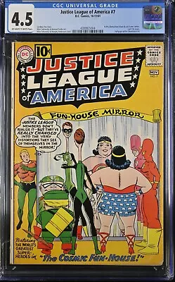Buy Justice League Of America 7 10-11/61 D.C. Comics CGC 4.5 • 98.85£