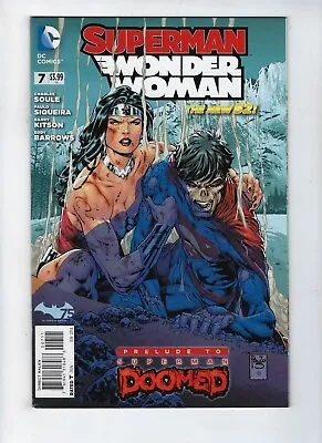 Buy SUPERMAN / WONDER WOMAN # 7 (Superman Doomed Chapter 1, JUNE 2014) VF/NM • 3.50£
