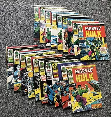 Buy Mighty World Of Marvel Hulk 1974-1975 19 Excellent Cond Marvel UK Comic Issues • 25£