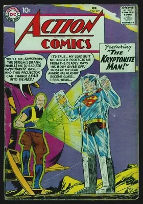 Buy DC Comics ACTION Comics #249 SUPERMAN 2nd Congorilla GD+ 2.5 • 59.23£