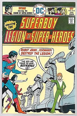 Buy Superboy And Legion Of Super Heroes '76 214 FN D4 • 4.74£