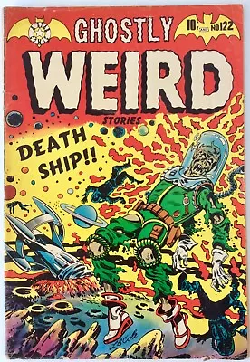 Buy Ghostly Weird Stories #122 Vg 4.0 Lb Cole Golden Age Comic 1954 Blue Bolt Horror • 3,941.82£
