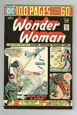 Buy Wonder Woman #214 VG+ 4.5 1974 • 25.61£