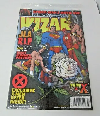 Buy Wizard Comics Magazine #153 July 2004 Cover 2/3 Sealed [NM] High Grade • 9.59£