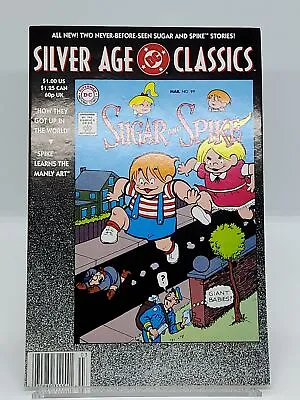 Buy DC Silver Age Classics Sugar And Spike #1 VF Newsstand DC Comics 1992 • 3.90£