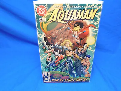 Buy DC Comics Aquaman #23 DC Universe Logo Variant DCU FN/VF • 3.95£