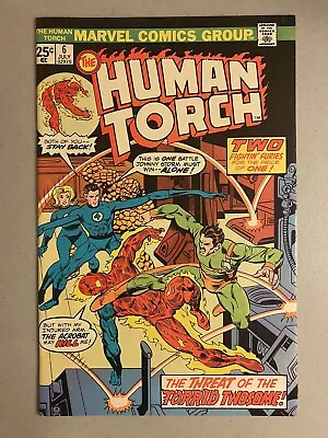 Buy Human Torch 6, VF+ 8.5, Bronze 1975, Marie Severin, Fantastic Four, The Acrobat • 14.86£