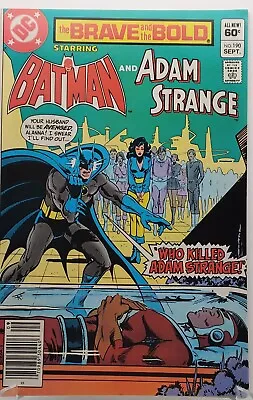 Buy Brave And The Bold #190 Batman & Adam Strange (1982) Nm • 31.98£
