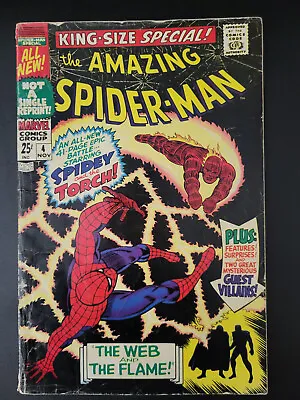 Buy Amazing Spider-Man Annual 4 3rd Mysterio 1967 Marvel • 23.72£
