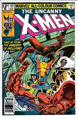 Buy X-MEN #129, 1st App KITTY PRIDE/EMMA WHITE, PENCE VARIANT, Marvel Comics (1980) • 99.95£