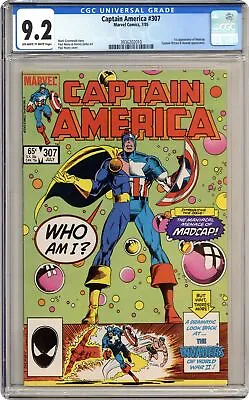 Buy Captain America #307D CGC 9.2 1985 3936202010 • 106.45£
