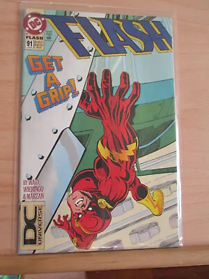 Buy The Flash 91  NM+ DC Universe UPC Variant Rare Comic Book Uncirculated • 19.88£