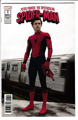 Buy PETER PARKER: THE SPECTACULAR SPIDER-MAN #1, MOVIE VARIANT, Marvel Comics (2017) • 24.95£