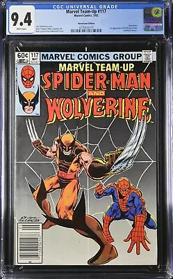 Buy Marvel Team-Up #117 - Spider-Man And Wolverine - Newsstand Edition - CGC 9.4 • 55.97£