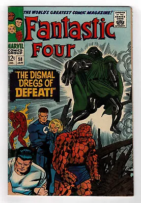 Buy Fantastic Four 58   Doctor Doom Cover • 47.43£