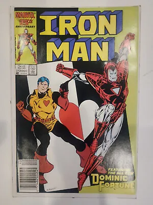 Buy Iron Man #213: Reintroduction Of Dominick Fortune (NM) • 7.91£