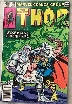Buy The Mighty Thor 288 Marvel 1979 Comic Book Newsstand • 9.48£
