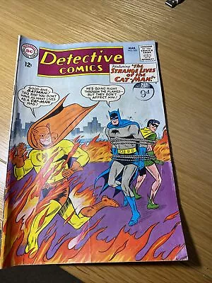 Buy DETECTIVE COMICS #325 - MAR 1964 The Strange Lives Of The Cat-Man • 0.99£