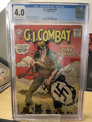 Buy G I Combat #54 CGC 4.0 • 215.86£