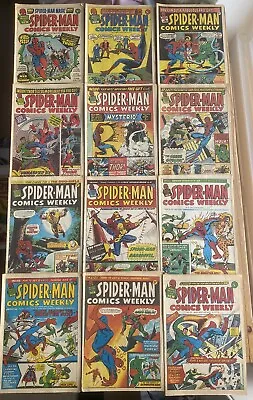 Buy Spider-Man Comics #1-12 , Vintage Marvel Collection, 1st Appearances, UK • 120£
