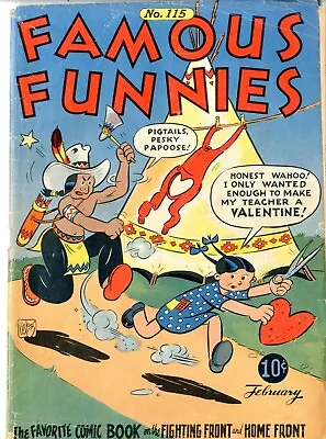 Buy Famous Funnies  # 115   VERY GOOD   February 1944     Many Artists & Writers • 31.77£
