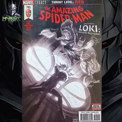 Buy Amazing Spider-man #795 - Alex Ross Trade Variant 3rd Printing 🔑 Key 2018 Nm+ • 11.86£