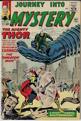 Buy Journey Into Mystery # 101 Marvel 1964 Second Avengers Crossover • 75.64£