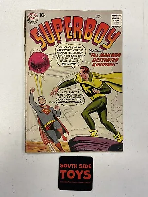 Buy Superboy 67 Curt Swan Cover! Lana Lang! 1st Klax-Ar! Krypto! 1958 DC Comics • 47.49£