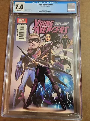 Buy Young Avengers #10 Cgc 7.0 Hawkeye Cover Kate Bishop • 15.19£