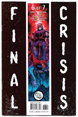 Buy Final Crisis #6 Variant Cover FN/VFN (2009) DC Comics • 2.50£