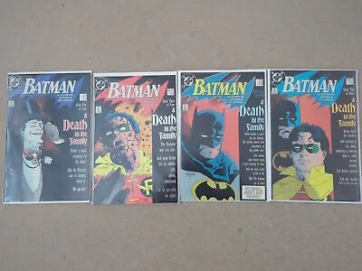 Buy Batman #426 #427 #428 #429 DC 1988 - 4 Comic Run Complete A Death In The Family • 60£