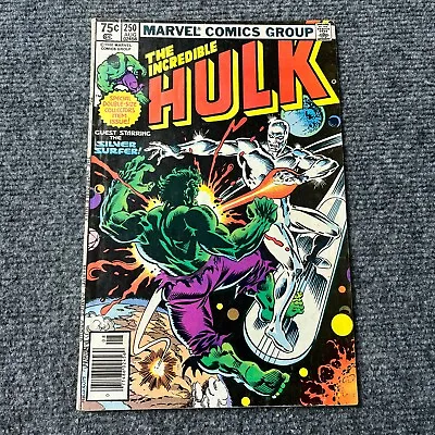 Buy Incredible Hulk #250 Silver Surfer, 1st Appearances Ursa Major, Sabra & Other • 27.60£