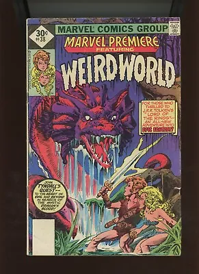 Buy (1977) Marvel Premiere #38 - BRONZE AGE! KEY ISSUE! WEIRDWORLD! (3.5/4.0) • 2.99£