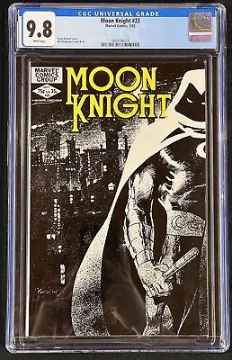 Buy Moon Knight #23 CGC 9.8 Classic Cover Bill Sienkiewicz WP • 130.61£