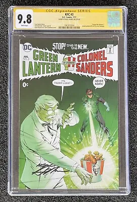 Buy CGC 9.8 SS KFC # 3 Green Lantern # 76 Homage Signed By NEAL ADAMS DC Comics  • 395.30£