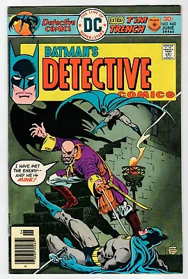 Buy DC - Batman's DETECTIVE COMICS #460 - FN June 1976 Vintage Comic • 15.01£