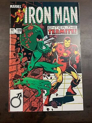 Buy Iron Man #189  Marvel Comics 1984 Vf • 10.40£