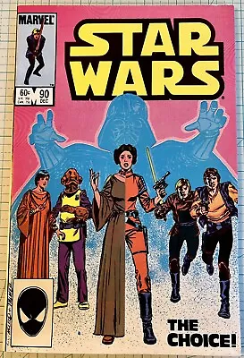 Buy Star Wars #90 High Grade NM Bob McLeod Cover 1984 Marvel Comics Darth Vader • 15.83£