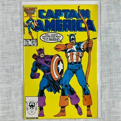 Buy Captain America #317 Marvel  Comics • 4£